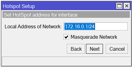 Definindo IP do MikroTik para disponibilizar Hotspot
