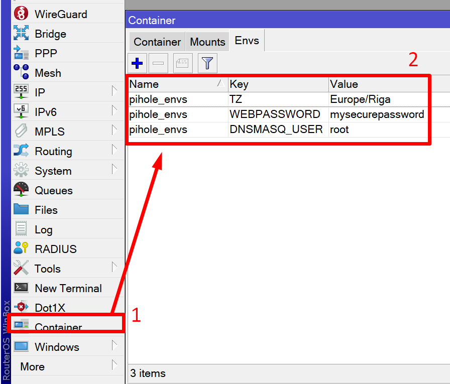 Configurando ambiente - container no mikrotik