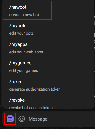 receber alertas - newbot